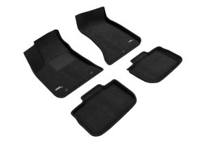 Chrysler 300 Floor Mats - Front and Rear - 3D MAXpider - Elegant Series - Black - `11-`23